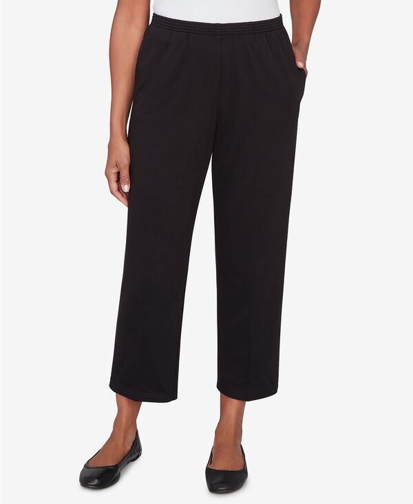 アルフレッド ダナー レディース ボトムス カジュアルパンツ プチ パイル Alfredunner Petite Classic Women's Classic French Terry Average Length Pants Black ブラック