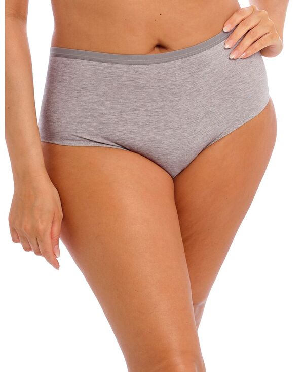 エロミ レディース アンダーウェア パンツ ダウン Elomi Women's Downtime Short Underwear Grey Marl グレー