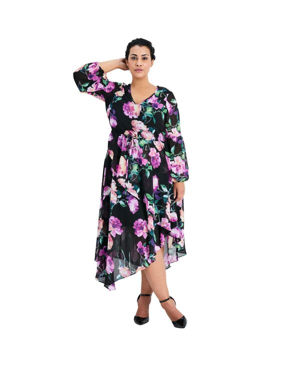 アベニュー レディース トップス ワンピース シフォン AVENUE Women's Endless Love Chiffon Dress Black ブラック
