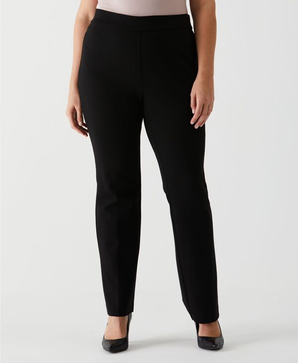 ラファエラ レディース ボトムス カジュアルパンツ プラスサイズ ブーツ Rafaella Plusize Plusize Short Length Boot Cut Pull-On Pant Black ブラック