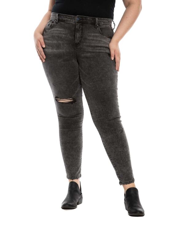 スリンク レディース ボトムス デニムパンツ アンクル SLINK Jeans Women's Black denim High Rise Ankle Skinny in 31\