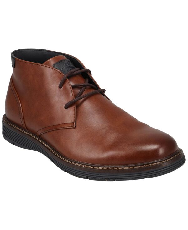 ドッカーズ メンズ シューズ ブーツ・レインブーツ アンクル レース Dockers Men's Esmond Lace-Up Ankle Chuka Boots Cognac/Navy ネイビー|ReVida 店