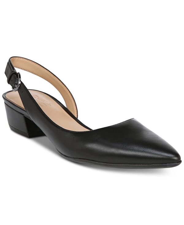 ナチュライザー レディース シューズ パンプス Naturalizer Women's Bankslingbacks Black Leather ブラック