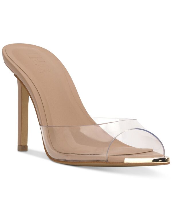 アイ.エヌ.シー インターナショナル コンセプト レディース シューズ サンダル I.N.C. International Concepts Amra Dresslide Sandals Clear Vinyl|ReVida 店