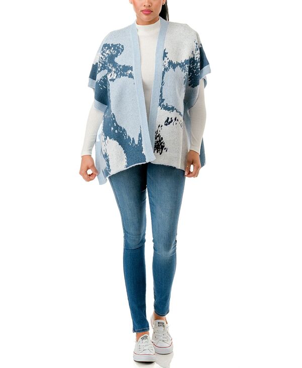 マーカスアドレール レディース アクセサリー マフラー・ストール・スカーフ プリント ニット Marcus Adler Abstract Print Knitopper Scarf Tan タン｜ReVida 店