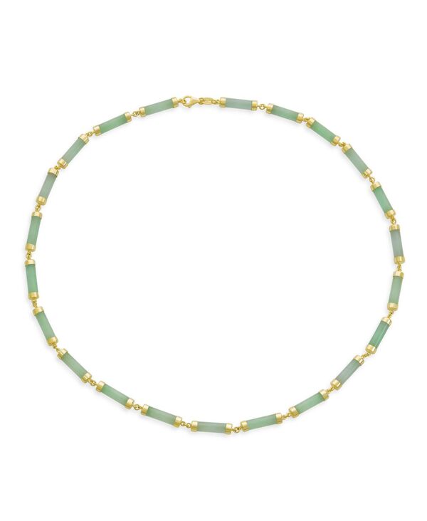 ブリング レディース アクセサリー ネックレス・チョーカー・ペンダントトップ レース Bling Jewelry Asian Style Multi-Color Jade & Onyx Pendant Necklace 14K Gold Plated 16-18 Inch Light green グリーン