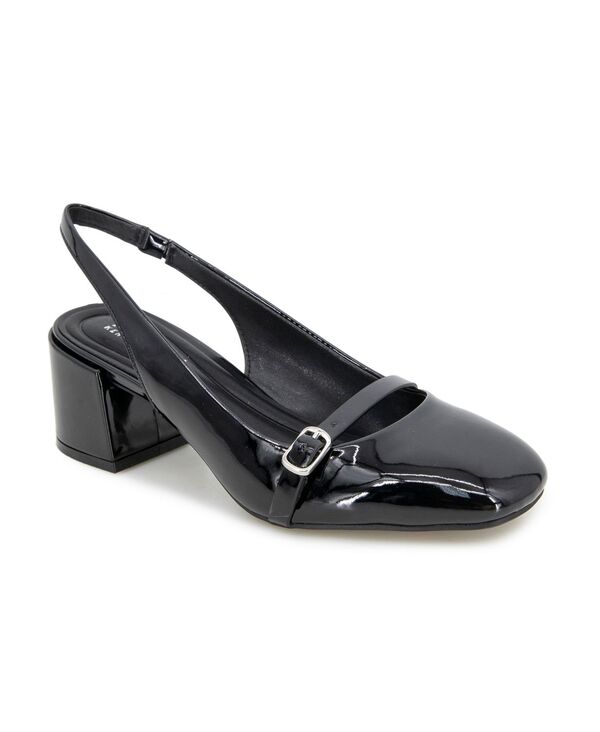 ケネスコール レディース シューズ パンプス Kenneth Cole Reaction Women's Lindy Slingback Pumps Black Patent ブラック