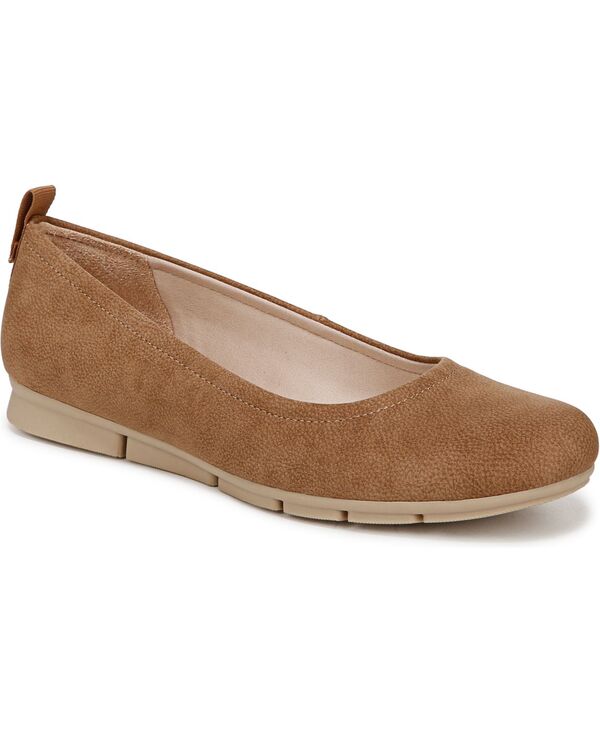 ドクター・ショール レディース シューズ パンプス Dr. Scholl's Women's Timelessquare Toe Ballerina Flats Honey Brown Faux Leather ブラウン
