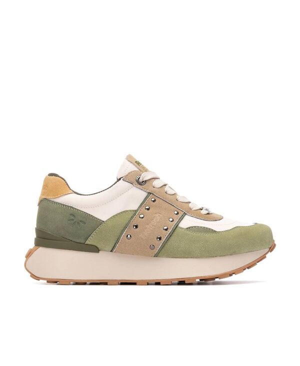 キシタイ レディース シューズ スニーカー プラットフォーム スエード XTI Women'suede Platform Sneakers Refresh Collection Beige ベージュ
