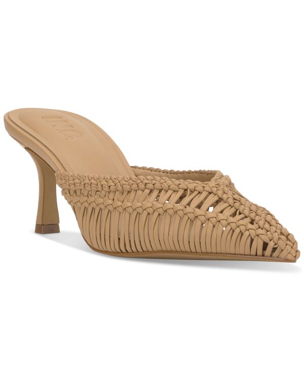 アイ.エヌ.シー インターナショナル コンセプト レディース シューズ パンプス I.N.C. International Concepts Women's Georete Woven Pumps Walnut Woven