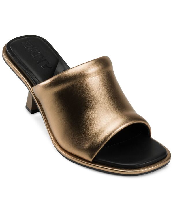 ダナ キャラン ニューヨーク レディース シューズ サンダル DKNY Women's Reading Slip-On Slide Sandals Bronze