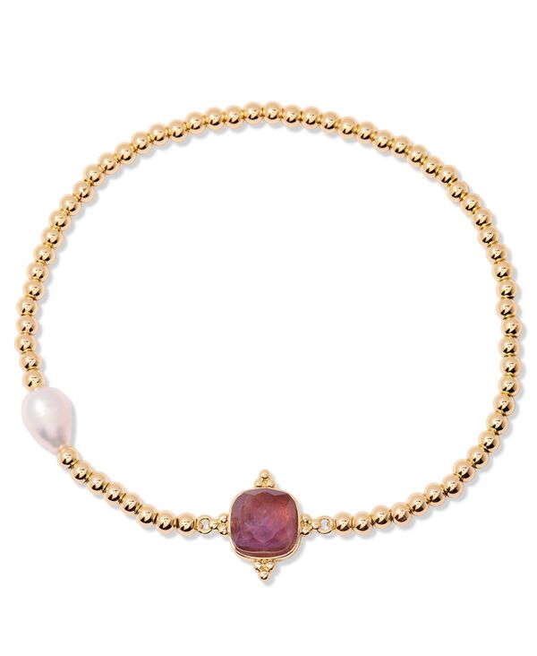 ブルックアンドヨーク レディース アクセサリー ブレスレット・バングル・アンクレット brook & york Dakota Birthstone Bracelet FEB|ReVida 店