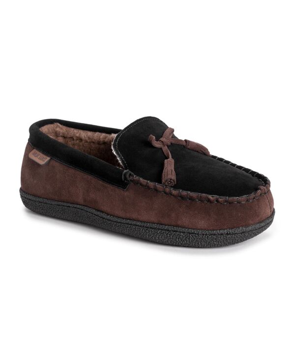 ムクルクス メンズ シューズ サンダル MUK LUKS Men's Talan Slipper Dark mahogany｜ReVida 店