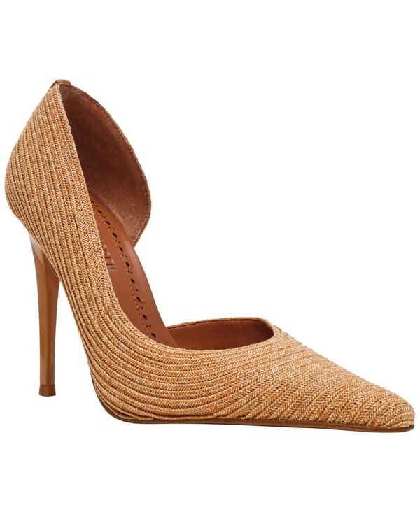 スティーブ マデン レディース シューズ パンプス Steve Madden Women's Elegant D'Orsay Snip-Toe Pumps Natural Raffia
