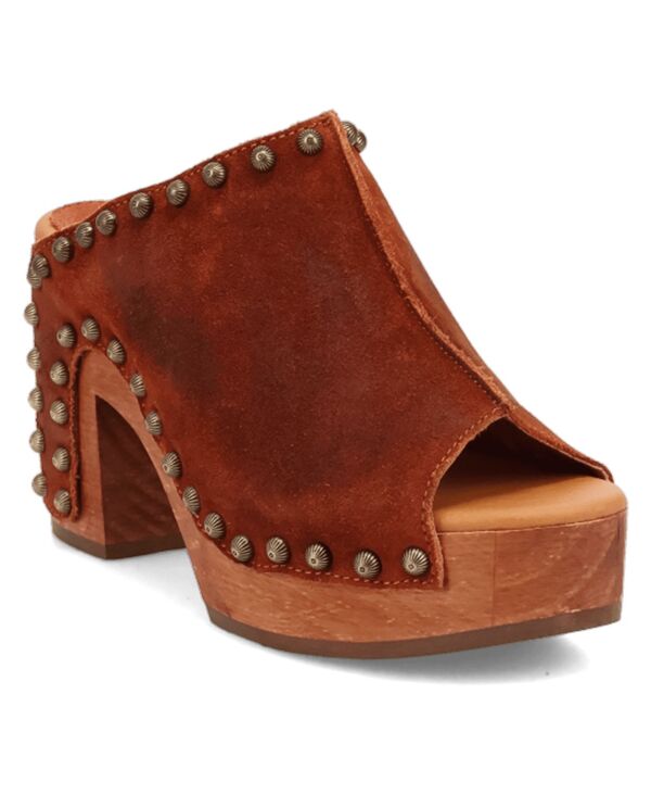 ディンゴ レディース シューズ サンダル Dingo Women's Echo Wooden Sandal Russet