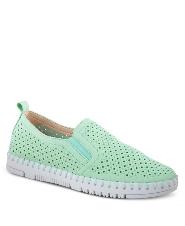 パトリシア レディース シューズ スニーカー Patrizia Women'sURFIE Perforated Slip-On Sneakers Mint green グリーン