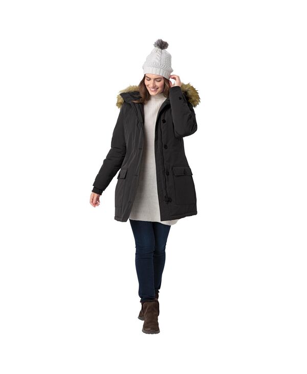 ウーマン ウィズイン レディース アウター ジャケット・ブルゾン パーカー コート Woman Within Women\u0027s Within Arctic Parka Coat Black ブラック コート・ジャケット-レディースファッション