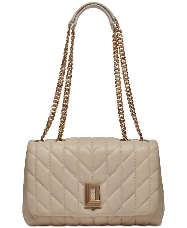 カール ラガーフェルド レディース バッグ KARLAGERFELD PARIS Lafayette Medium Shoulder Handbag Brie