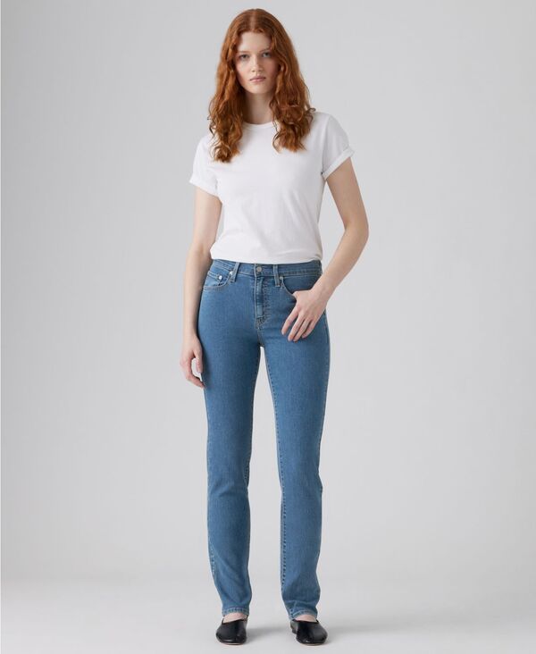 リーバイス レディース ボトムス デニムパンツ ジーンズ Levi's Women's 724 Straight-Leg Jeans Rolling River 10,625円