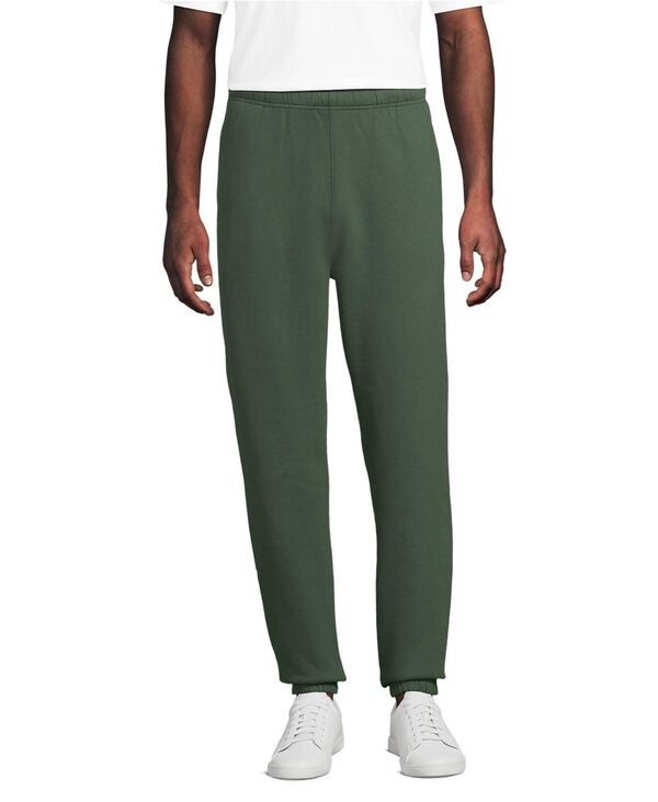 ランズエンド メンズ ボトムス カジュアルパンツ Lands' End Men'seriousweats Jogger Pant Estate green グリーン