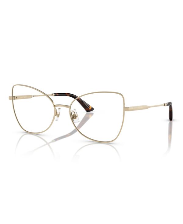 ジミーチュー レディース アクセサリー サングラス・アイウェア Jimmy Choo Women's Eyeglasses JC2006 Pale Gold ゴールド
