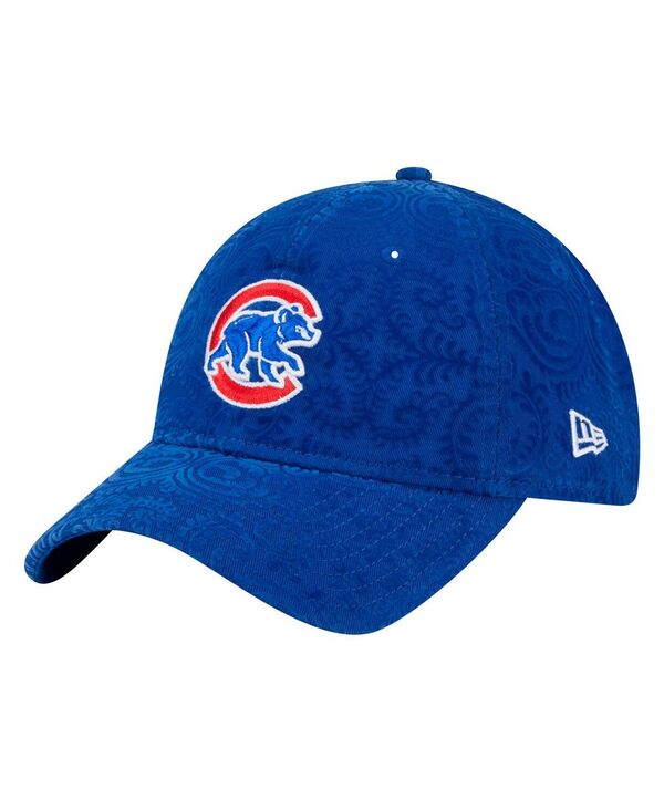 ニューエラ レディース アクセサリー 帽子 New Era Women's Royal Chicago Cubs Flair 9TWENTY Adjustable Hat Royal