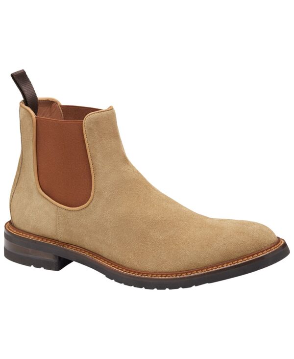ジョンストンアンドマーフィー メンズ シューズ ブーツ・レインブーツ チェルシーブーツ チェルシー Johnston & Murphy Men's Hartford Chelsea Boots Beige ベージュ