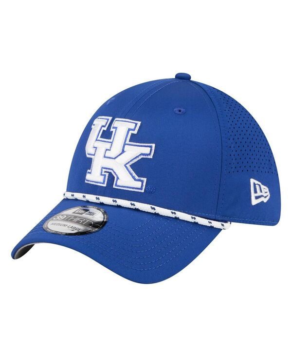 ニューエラ メンズ アクセサリー 帽子 New Era Men'sRoyal Kentucky Wildcats Rope 39THIRTY Flex Hat Royal