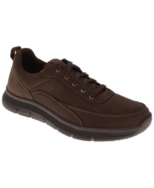 ドッカーズ メンズ シューズ スニーカー スピード競技 Dockers Men\u0027sanderson Slip-Resistant Lace-Up Sneakers Brown 赤銅色