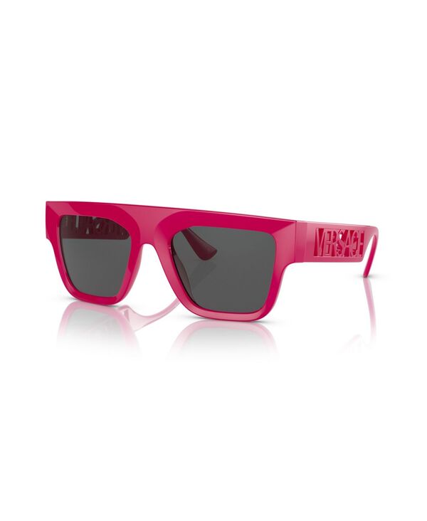ヴェルサーチ メンズ アクセサリー サングラス・アイウェア Versace Men's Rectangle Sunglasses VE4430U Fuxia