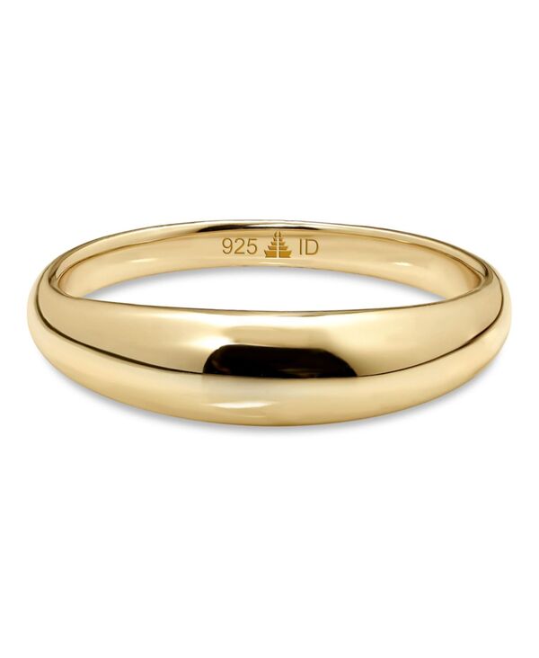デヴァタ レディース アクセサリー リング DEVATA Dome Ring Plated Sterlingold ゴールド