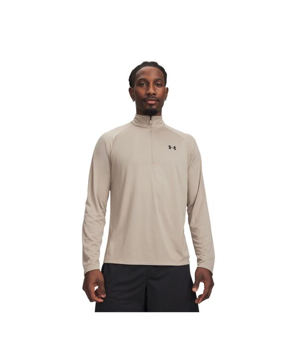 アンダーアーマー メンズ アウター パーカー・スウェット シャツ Under Armour Men's UA Techalf-Zipullover Sweatshirt Buck｜ReVida 店