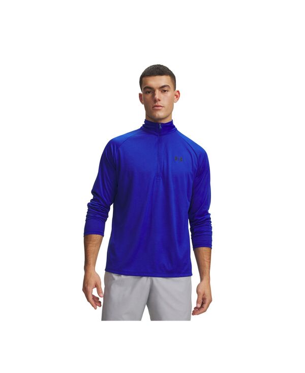 アンダーアーマー メンズ アウター パーカー・スウェット プルオーバー Under Armour Men\u0027s UA Techalf-Zipullover Sweatshirt Dark Blue 青色 メンズファッション-トップス