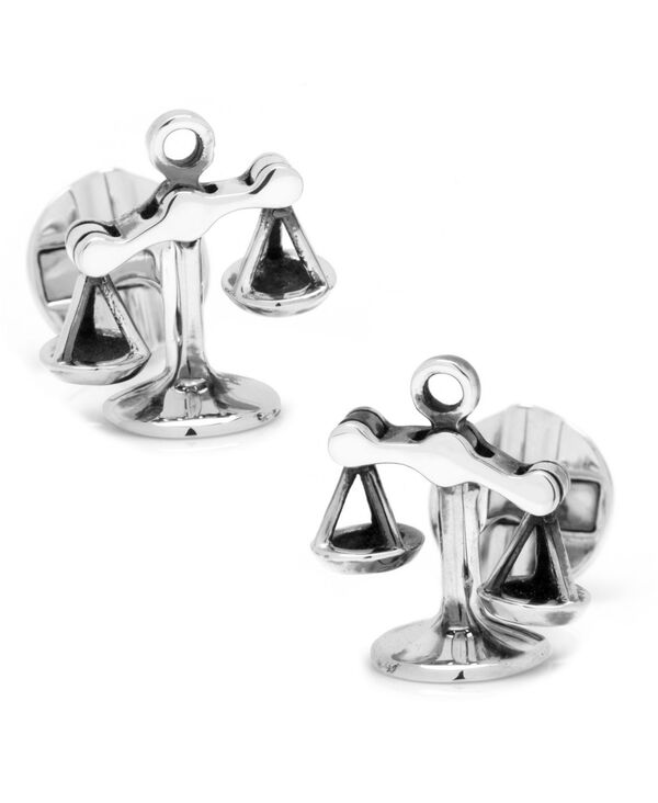 カフリンクス メンズ アクセサリー カフスボタン Cufflinks Inc. Moving Partscales of Justice Cufflinksilver シルバー