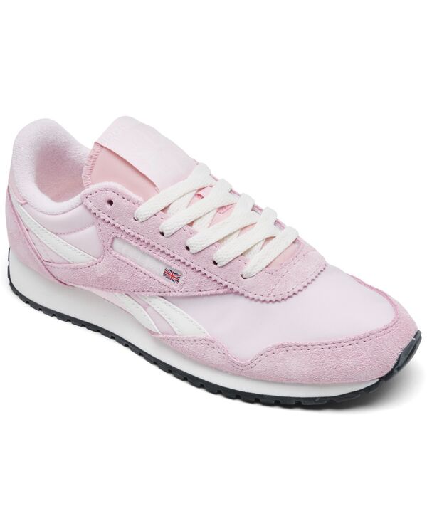 リーボック レディース シューズ スニーカー Reebok Women\u0027s Classic AZ Casual Sneakers from Finish Line Berry Chalk Black 車輪止め