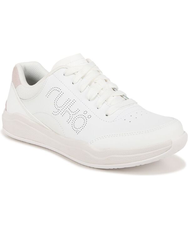 ライカ レディース シューズ スニーカー Ryka Women's Courtside Pickleball Sneakers White/Pink Leather ホワイト