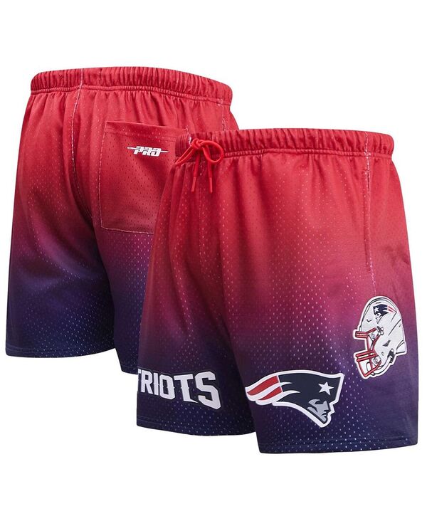 プロスタンダード メンズ ボトムス ハーフパンツ・ショーツ メッシュ ショートパンツ Pro Standard Men'sNavy/Red New England Patriots Ombre Meshorts Navy Red ネイビー