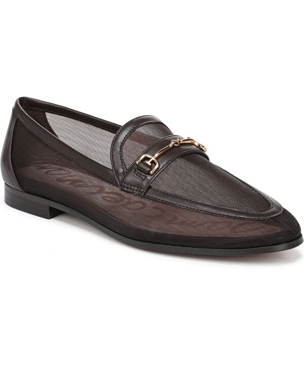 サムエデルマン レディース シューズ スリッポン・ローファー メッシュ Sam Edelman Women\u0027s Loraine Mesh Loafers Caf Noir ローファー-靴