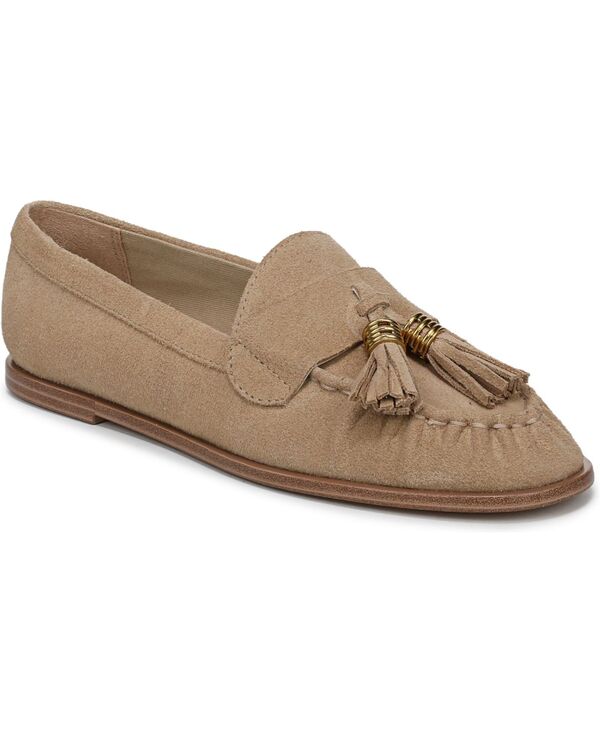 フランコサルト レディース シューズ スリッポン・ローファー Franco Sarto Women\u0027s Carita Pointed Toe Loafers Desert Beige Leather ベージュ 靴-ローファー-レディース靴