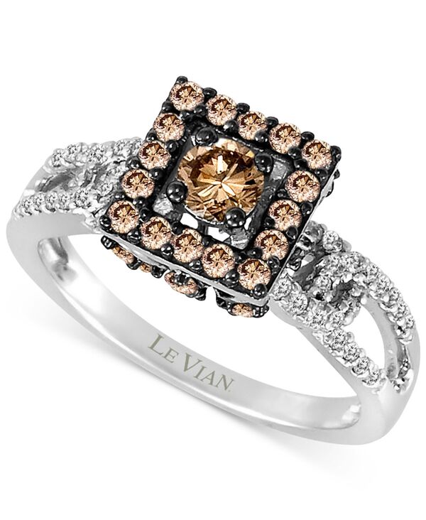 ル ヴァン レディース アクセサリー リング Le Vian Chocolatier Diamond Ring (9/10 ct.w.) in 14k White Gold ホワイト