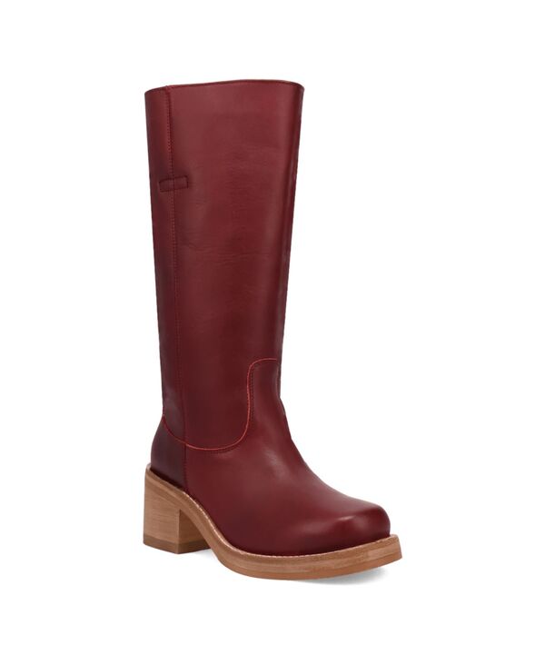 ディンゴ レディース シューズ ブーツ・レインブーツ レザー Dingo Women's Vagabond Leather Boot Merlot