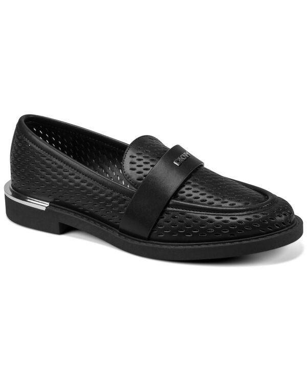 ダナ キャラン ニューヨーク レディース シューズ スリッポン・ローファー DKNY Women's Rezzi Slip-On Loafers Black ブラック|ReVida 店