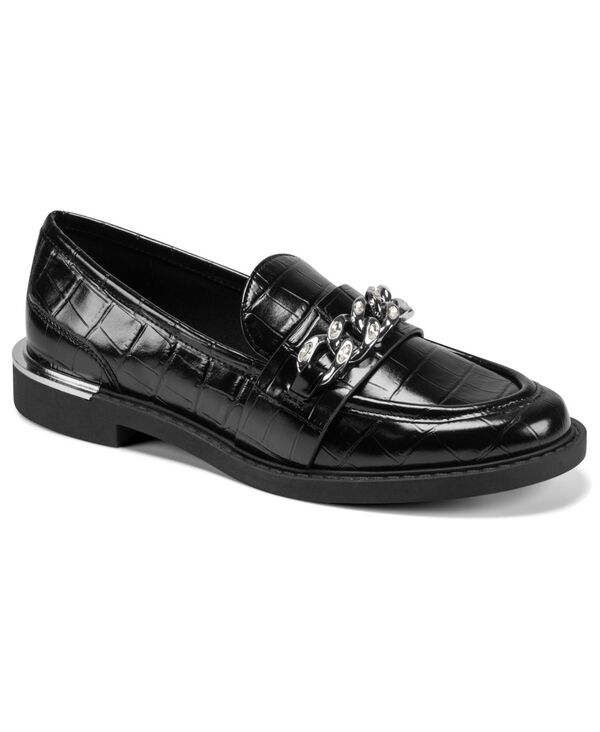 ダナ キャラン ニューヨーク レディース シューズ スリッポン・ローファー DKNY Women's Ryleigh Stone Slip-On Loafers Black ブラック 28,470円