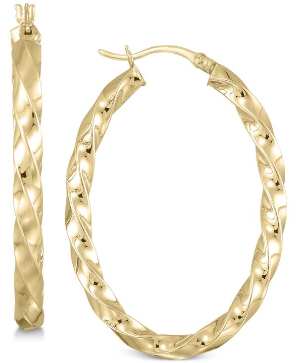 シモン アイ スミス レディース アクセサリー ピアス・イヤリング Simone I. Smith Twist Hoop Earrings in 18k Gold over Sterlingold Over Silver ゴールド|ReVida 店
