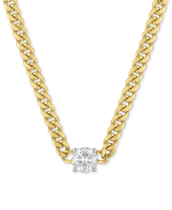 フォーエバー グロウン ダイヤモンズ レディース アクセサリー ネックレス・チョーカー・ペンダントトップ レース Forever Grown Diamonds Lab-Grown Diamond Necklace (1/2 ct.w.) in 14k Gold-Plated Sterlingold-Plated Sterling Silver ゴールド 76,340円
