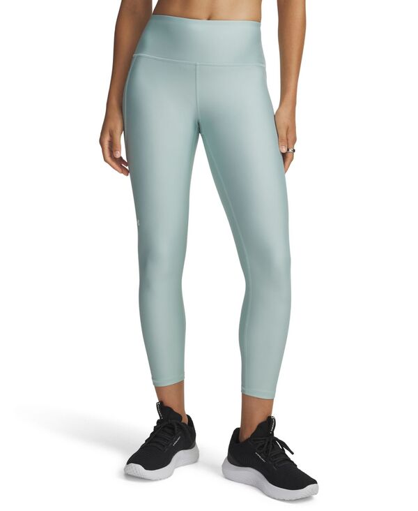 アンダーアーマー レディース ボトムス レギンス アンクル Under Armour Women's Techigh-Rise Anklength Leggings Enamel Blue / White ホワイト