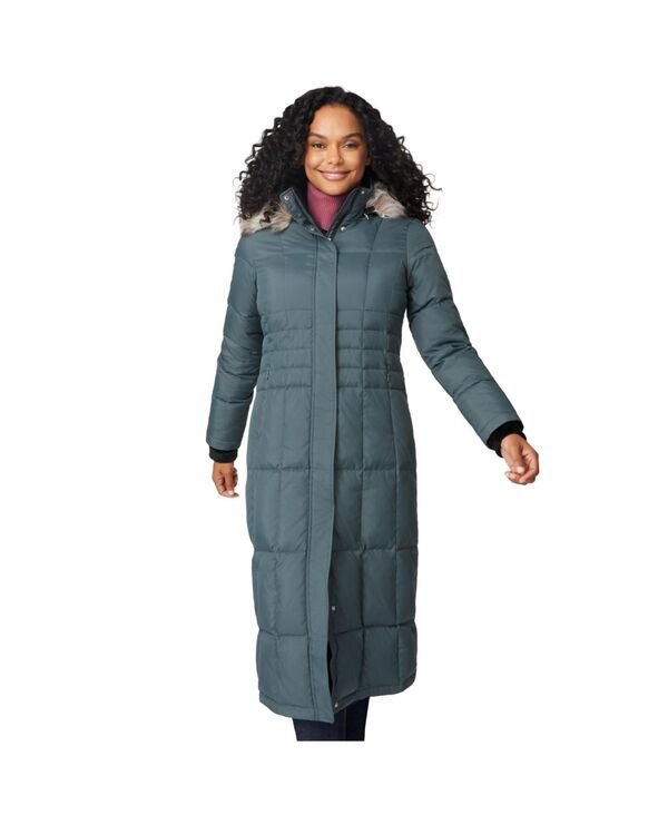 フリー カントリー レディース アウター ジャケット・ブルゾン ダウン Free Country Women Fullength Splendor Down Jacket Loden