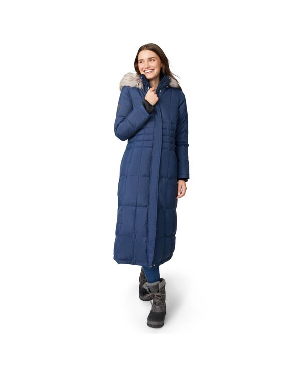 フリー カントリー レディース アウター ジャケット・ブルゾン ダウン Free Country Women Fullength Splendor Down Jacket Midnight