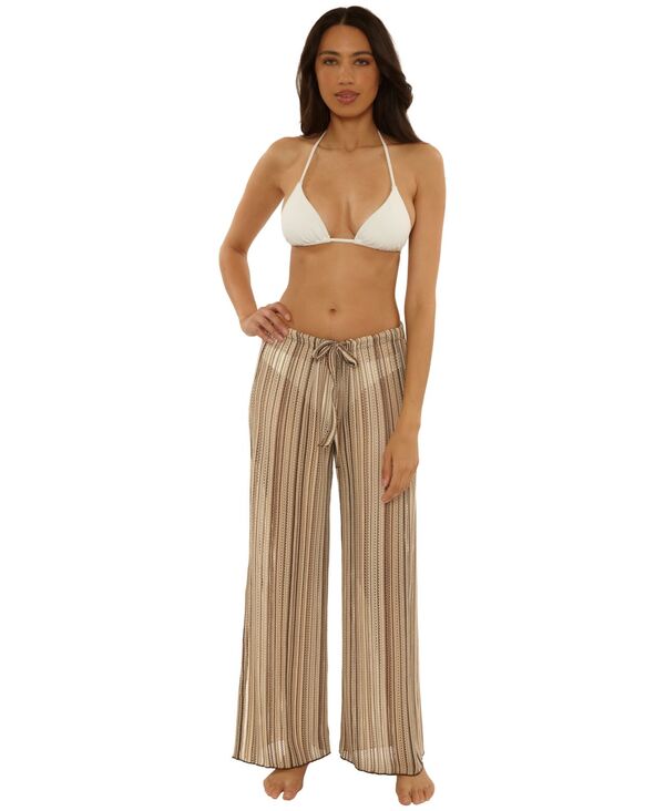 ベッカ レディース ボトムス カジュアルパンツ Becca Women'seaside Crochet Pants Mocha/tan タン