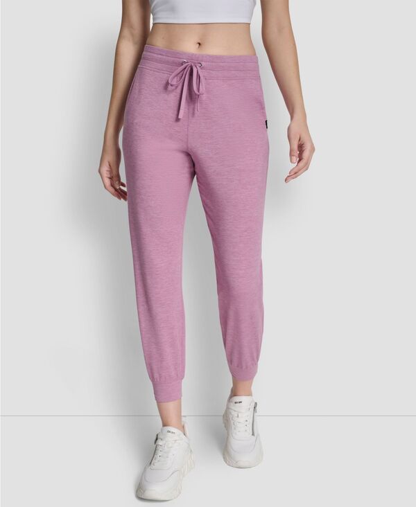 ダナ キャラン ニューヨーク レディース ボトムス カジュアルパンツ ワイドレッグ DKNY Women's Mid-Rise Wide Leg Pants Dusty Orchid Spacedy